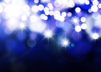 Abstract background of holiday lights