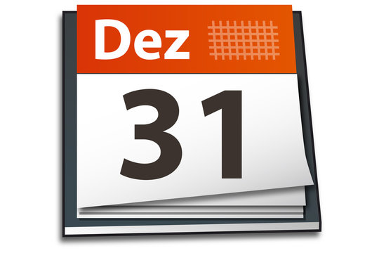 Kalender, Calendar, Dezember , Sylvester