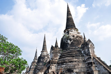 Ruin Pagoda in Thailand