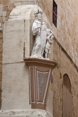 Fototapeta na wymiar Detaill of Our Lady of Mount Carmel church