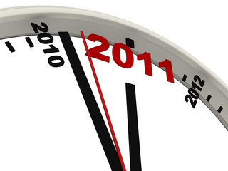 New Year's clock