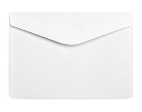 empty white envelope