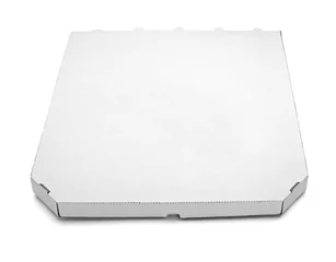 Crédence de cuisine en verre imprimé Pizzeria paquet de livraison de boîte à pizza restauration rapide