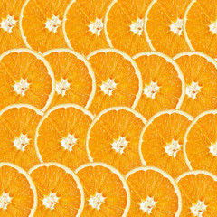 orange slices background .