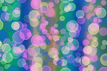 multicoloured backdrop for greetings or invitations with blur bo