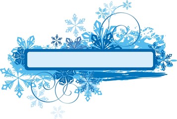 Ornamental Winter Background