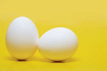 Two Hen's Eggs
