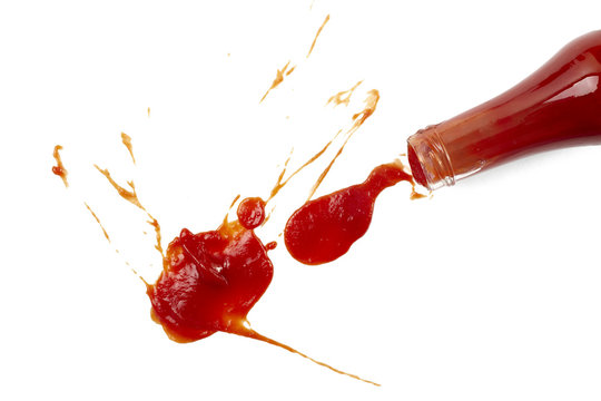 ketchup stain dirty seasoning condiment food