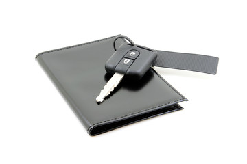 car keys and documents