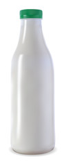 a milk bottle
