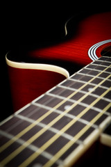 Obraz premium Guitarra electroacustica