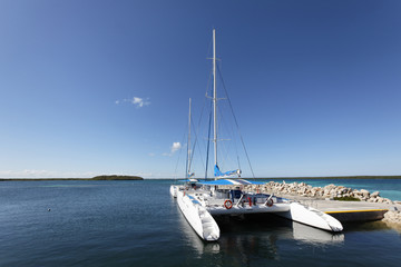 Fototapeta premium Catamaran