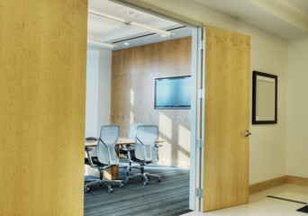 View of Boardroom From Lobby