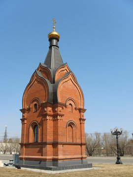 Chapel of st. Vladimir in Barnaul
