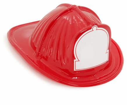 Plastic Toy Fire Fighter Hat