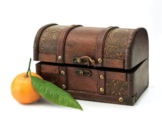 chest and mandarin