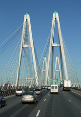 Brücke über die Newa
