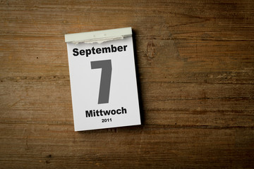 Obraz premium 7 September