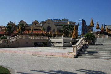 Море и параплан. Тунис