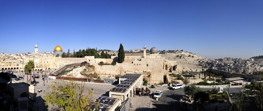 Panorama of the Temple Mount