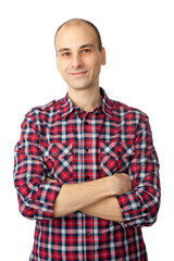 Obraz premium Handsome man smiling