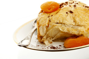 Homemade apple pie