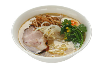 Miso Ramen Noodles , Japanese Food