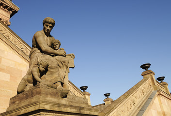 Old National Gallery in Berlin, Germany