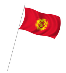 Flag of Kyrgyzstan