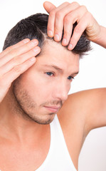 man hair care hair loss alopecia