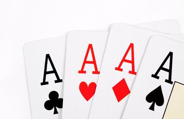 fondo de juegos de azar con cartas de poker