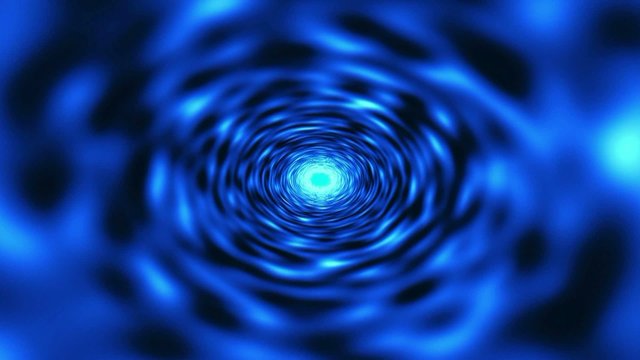 Abstrakt  tunnel background  blau huntergrund blu
