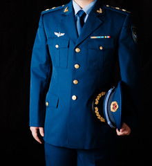 Chinese Air Force officers uniforms
