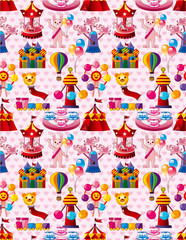 Fototapeta premium seamless playground pattern