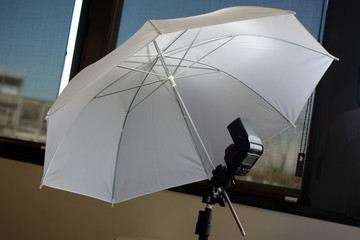 Fototapeta premium Parapluie et Flash
