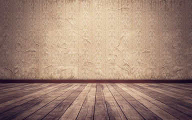Vintage room background