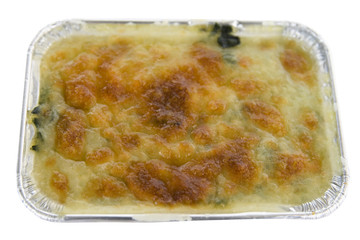 baked spinach or lasagna spinach food Italy