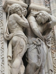 Fototapeta premium Duomo di Milano Particolare