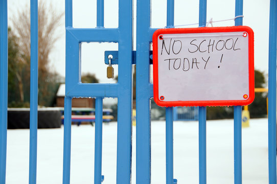 British school closed due to heavy snowfall