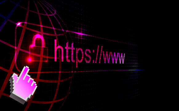 https protected web page