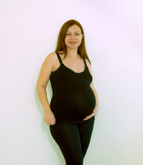 Obraz na płótnie Canvas Pregnant woman .
