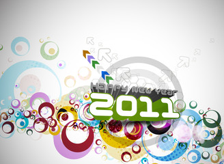 New Year background