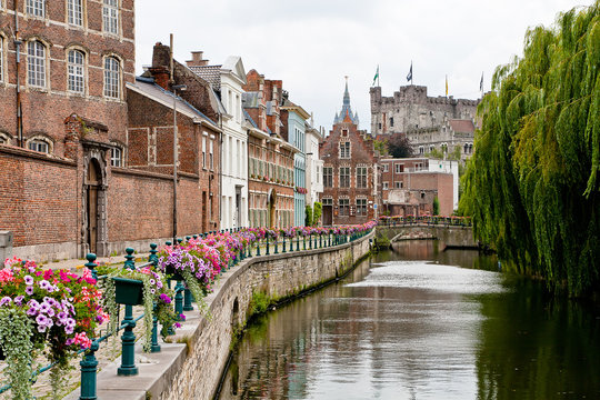Historic romantic place in Ghent