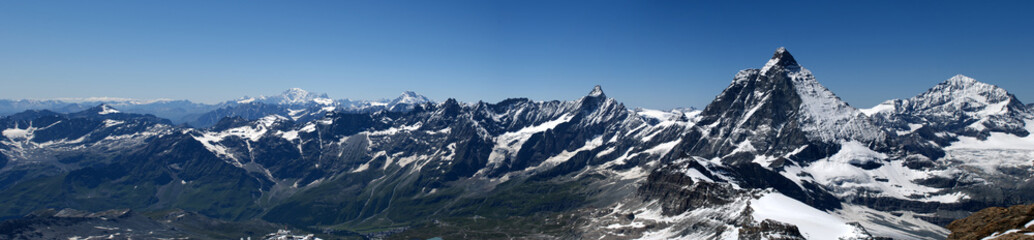 Obraz na płótnie Canvas Alpine Panorama