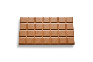 chocolate  isolated on white background