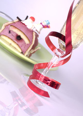 vin - champagne et dessert