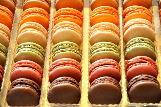 assortiment de macarons