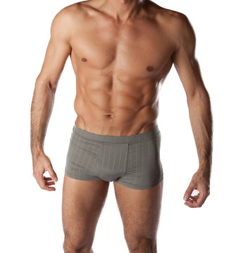 sexy man sixpack underwear fitness bauchmuskeln training