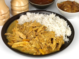 Turkey Curry with Rice