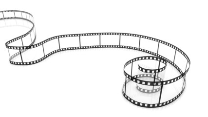 Blank film strip